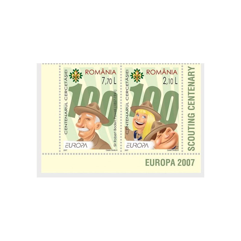 Rumunia 2007, EUROPA CEPT: harcerstwo **