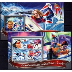 Togo 2016, Igrzyska zimowe Soczi, Kamil Stoch, skoki. 2 bloki **