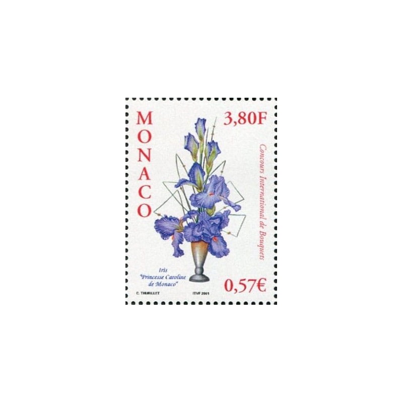 Monako 2002, Kwiat irys, konkurs bukietów **