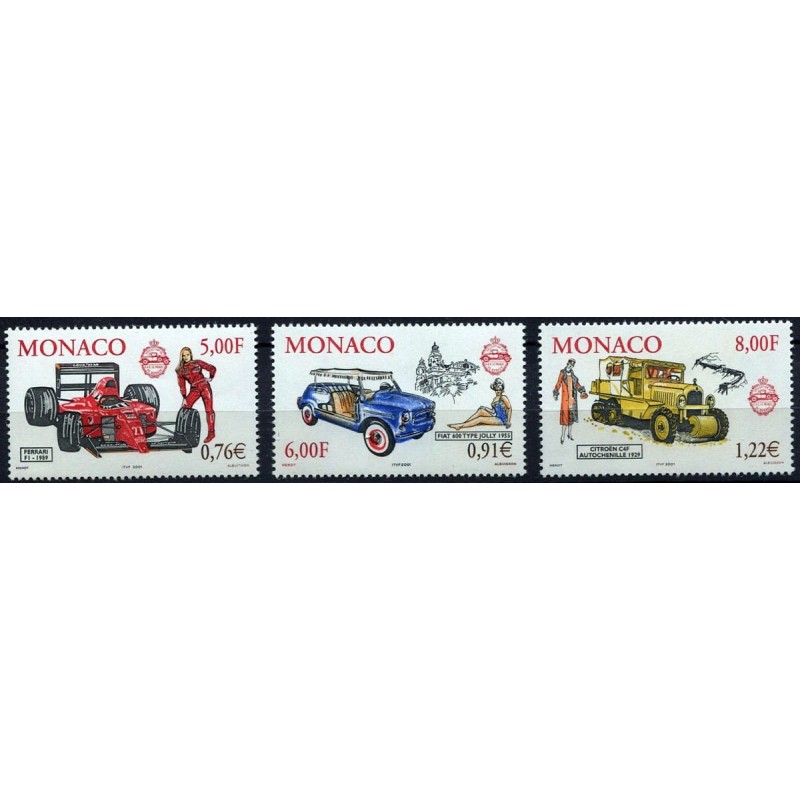 Monako 2001, Samochody: formuła 1 i dawne auta **