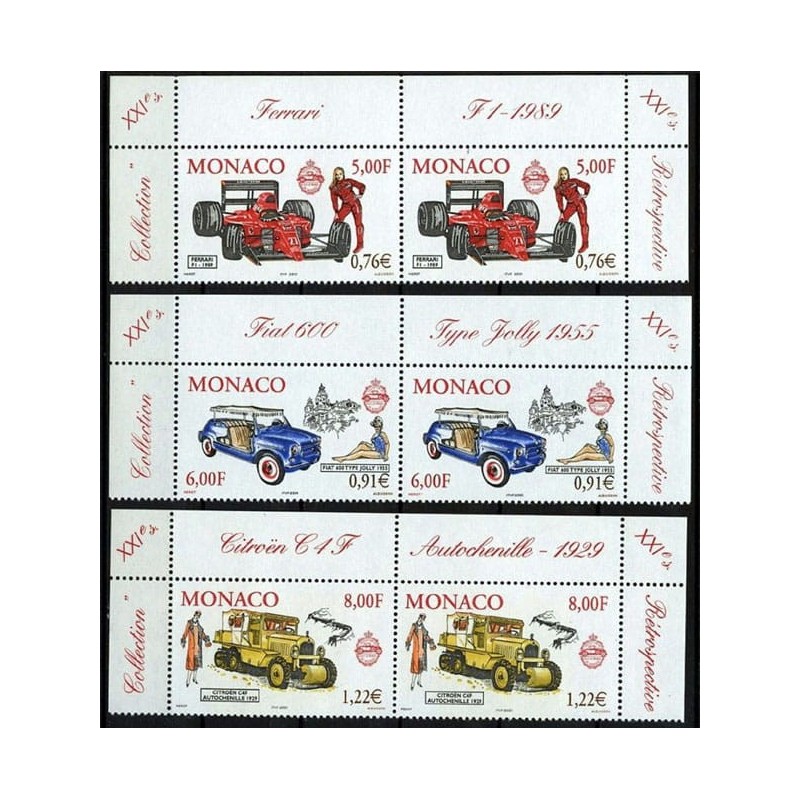 Monako 2001, Samochody: formuła 1 i dawne auta. Margines **