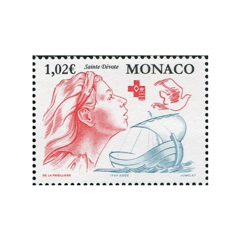 Monako 2003, Święta Dewota, statek, Czerwony Krzyż **