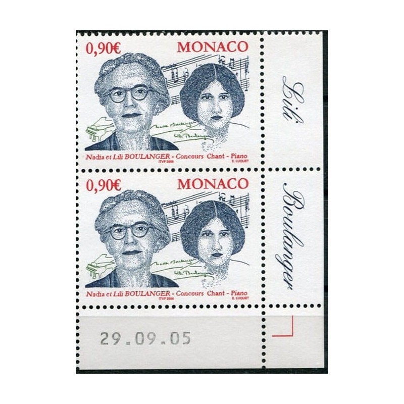 Monako 2006, Muzyka, Nadia i Lili Boulanger. Margines **