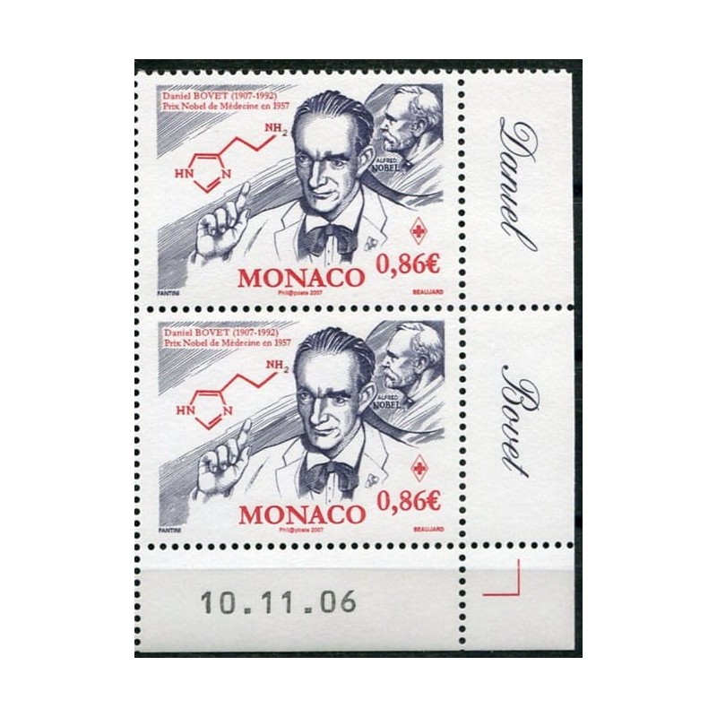 Monako 2007, Daniel Bovet, medycyna, Nobel. Margines **