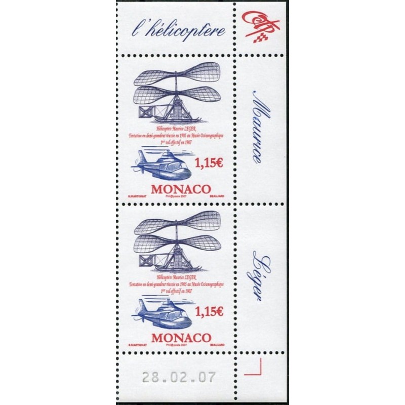 Monako 2007, Helikopter, M. Leger. Margines **