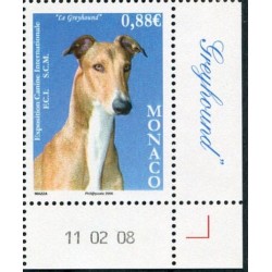 Monako 2008, Pies, wystawa psów, chart. Margines **