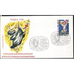 Watykan 1983, Papież Jan Paweł II. Bulla Otwórzcie Drzwi Odkupicielowi, Wielkanoc. Datownik