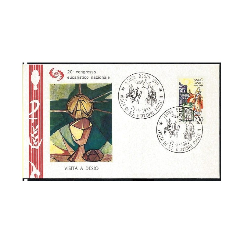 Włochy 1983, Papież Jan Paweł II. Desio