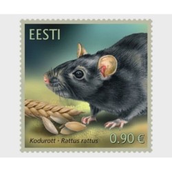 Estonia 2020, Zwierzęta: szczur **