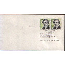 Niemcy 1977, Eduard Gaertner, malarstwo. FDC