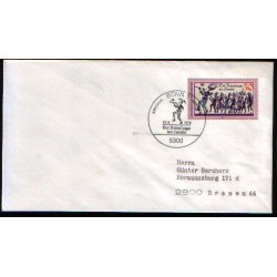 Niemcy 1978, Flecista z Hameln, bajka, dzieci. FDC