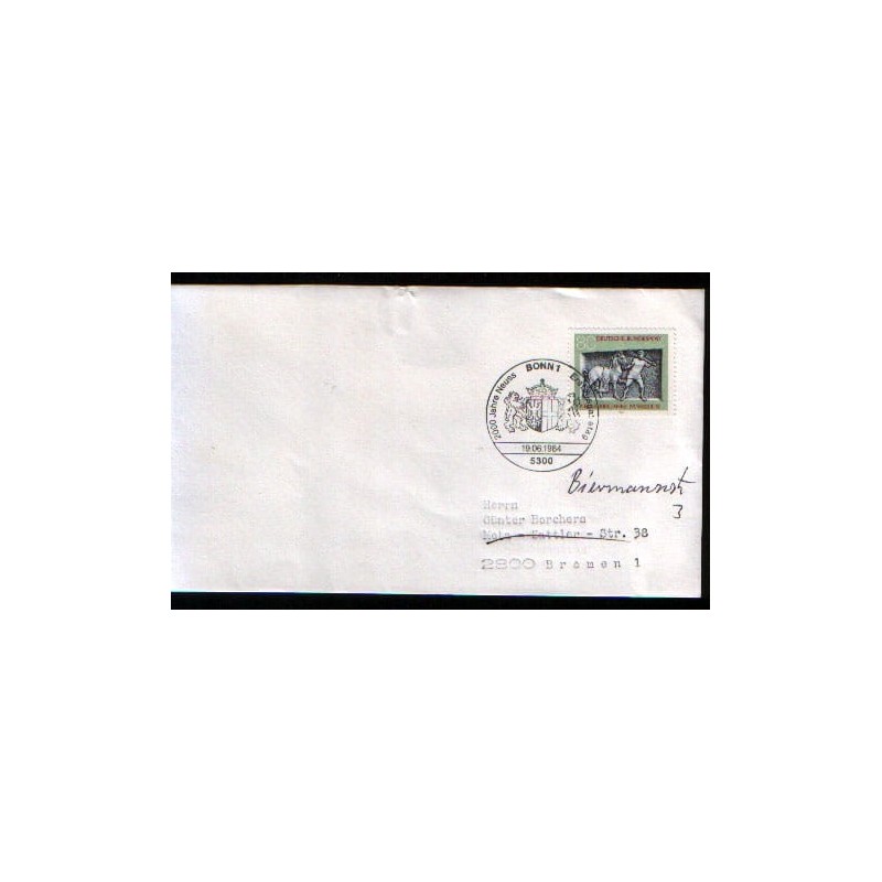 Niemcy 1984, Neuss, 2000 lat, starożytność. FDC