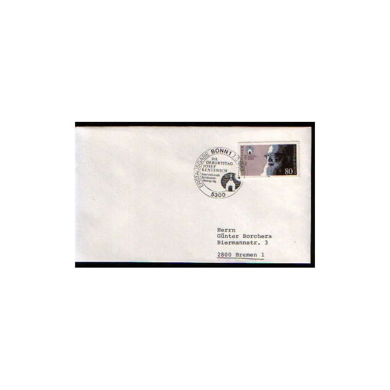 Niemcy 1985, J. Kentenich, sługa boży. FDC