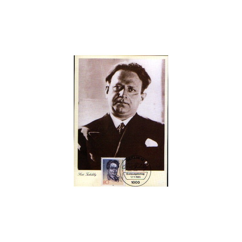 Niemcy 1985, K. Tucholsky, dziennikarz. Karta maksimum
