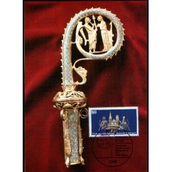 Niemcy 1987, Biskupstwo Bremy, 1200 lat. Karta maksimum