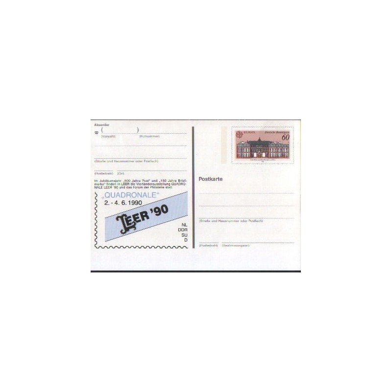 Niemcy 1990, EUROPA CEPT, WF. Cp