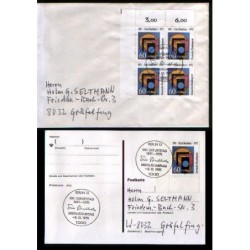 Niemcy 1991, E. Buchholz, malarstwo, Bydgoszcz. FDC Berlin i Bonn