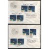Niemcy 1991, EUROPA CEPT: kosmos, sonda Kopernik. 2 FDC Berlin i Bonn