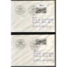Niemcy 1991, Znaki drogowe, motoryzacja. FDC Berlin i Bonn