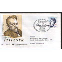 Niemcy 1994, Muzyka H. Pfitzner, kompozytor. FDC