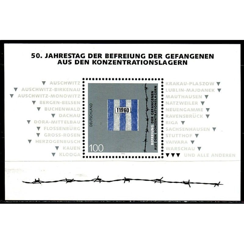 Niemcy 1995, Obozy koncentracyjne: Auschwitz, Kraków, Lublin, Stutthof, Majdanek, Warszawa **