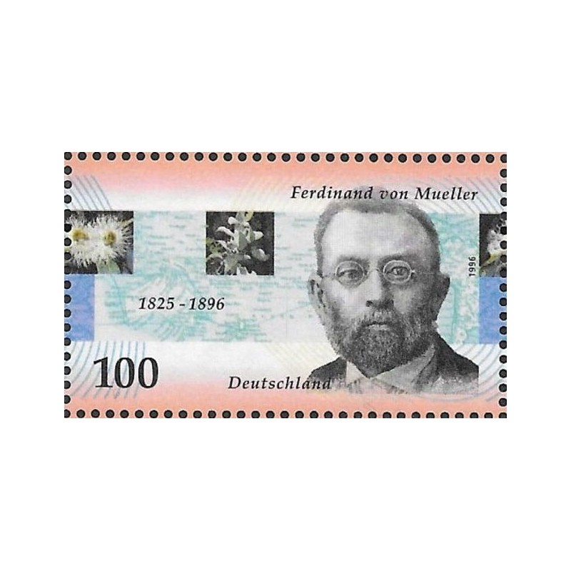 Niemcy 1996, F. Von Mueller, przyroda, botanika, Australia **