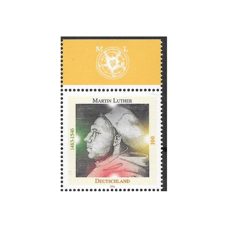 Niemcy 1996, Marcin Luter, reformacja. Margines **