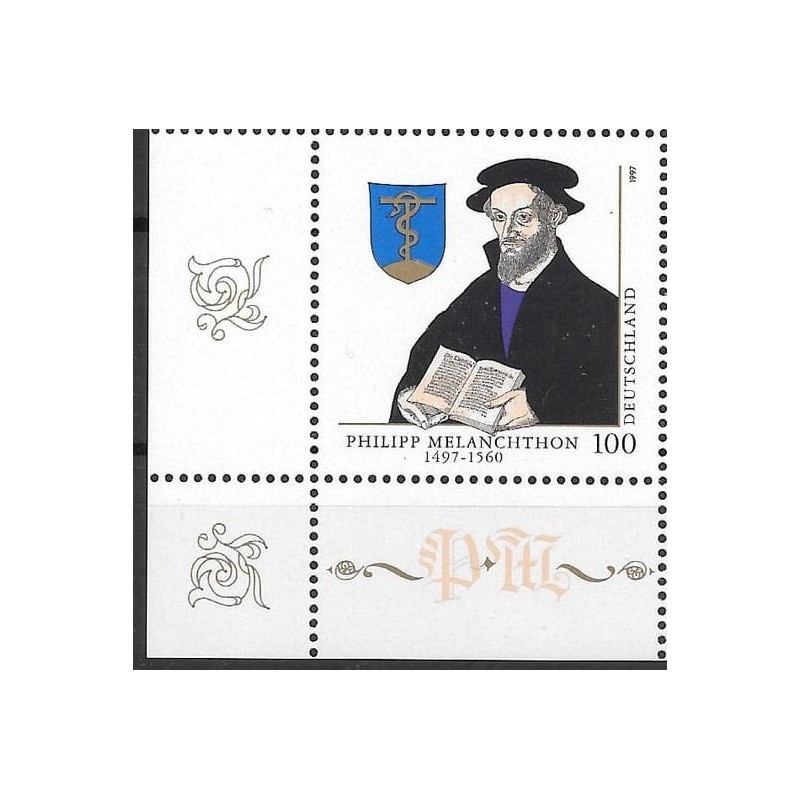 Niemcy 1997, F. Melanchton, reformacja. Margines **