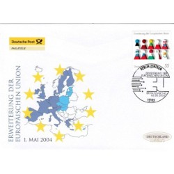 Niemcy 2004, Unia Europejska, rozszerzenie, Polska. FDC