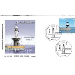 Niemcy 2005, Latarnie morskie. FDC
