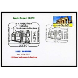 Niemcy 2016, Tramwaj, 150 lat w Hamburgu. Hamburg