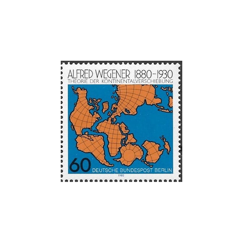 Niemcy Berlin 1980, Geologia, wędrówka kontynentów **