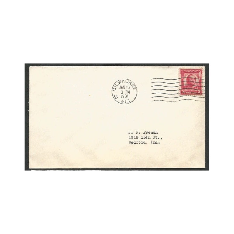 USA 1931, Kazimierz Pułaski. FDC