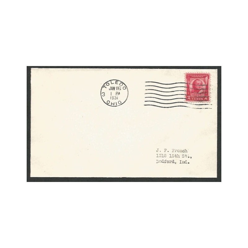 USA 1931, Kazimierz Pułaski. FDC