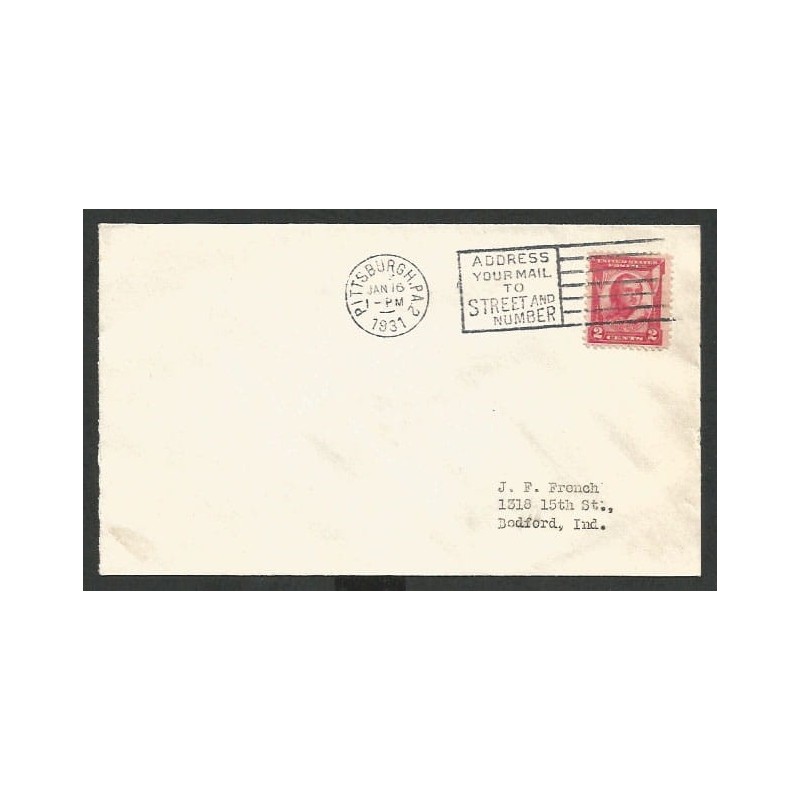 USA 1931, Kazimierz Pułaski. FDC
