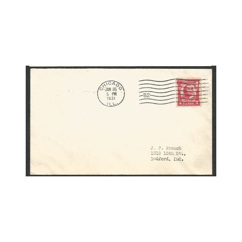 USA 1931, Kazimierz Pułaski. FDC