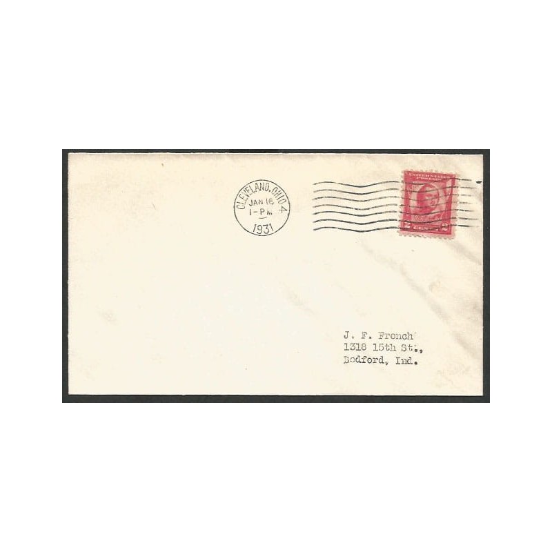 USA 1931, Kazimierz Pułaski. FDC