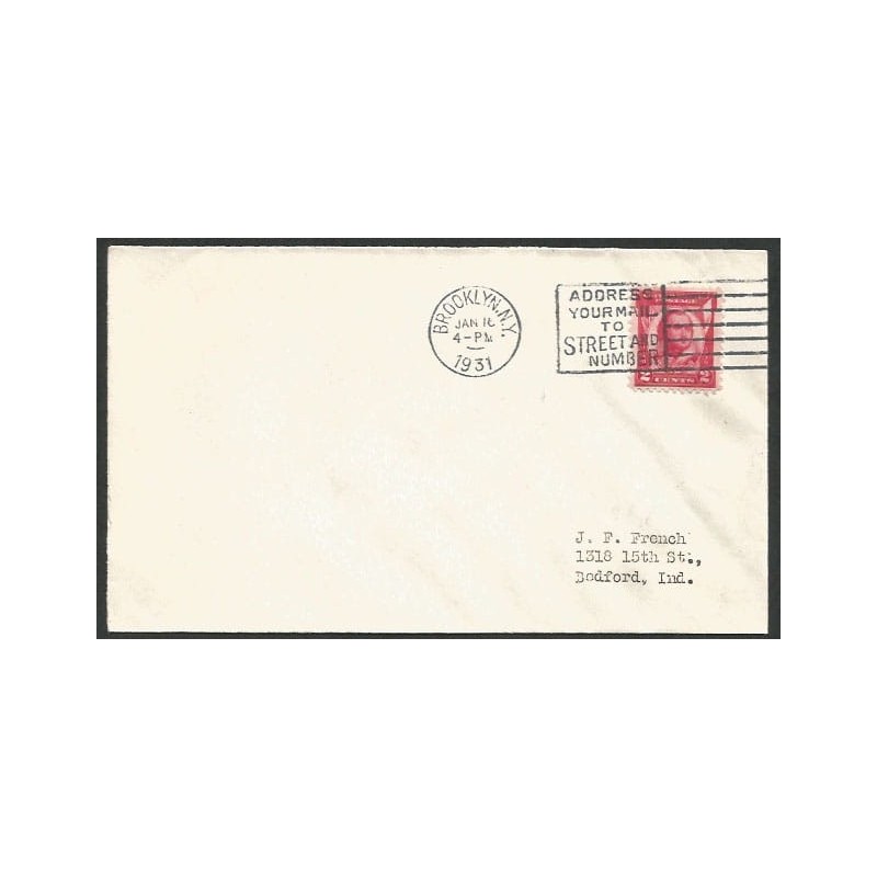 USA 1931, Kazimierz Pułaski. FDC
