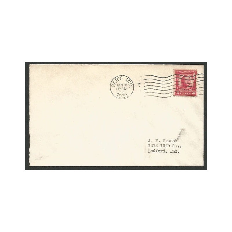 USA 1931, Kazimierz Pułaski. FDC