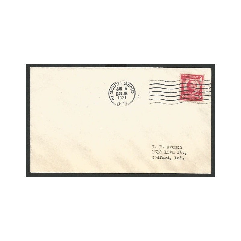 USA 1931, Kazimierz Pułaski. FDC