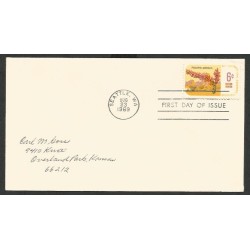 USA 1969, Flora: kwiat Fouquieria splendens. FDC
