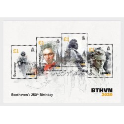 Guernsey 2020, Beethoven, kompozytor, muzyka. Blok **
