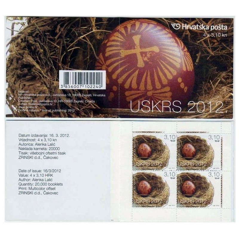 Chorwacja 2012, Wielkanoc. Zeszycik **