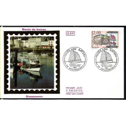 Francja 1988, Statek, proj. J. RAJEWICZ. FDC