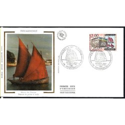 Francja 1988, Statek, proj. J. RAJEWICZ. FDC