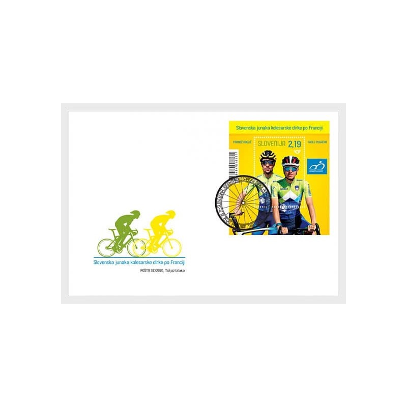 Słowenia 2020, Kolarstwo, rower, Tour de France. FDC