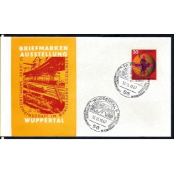 Niemcy 1967, Kolej miejska, kolejka. Wuppertal