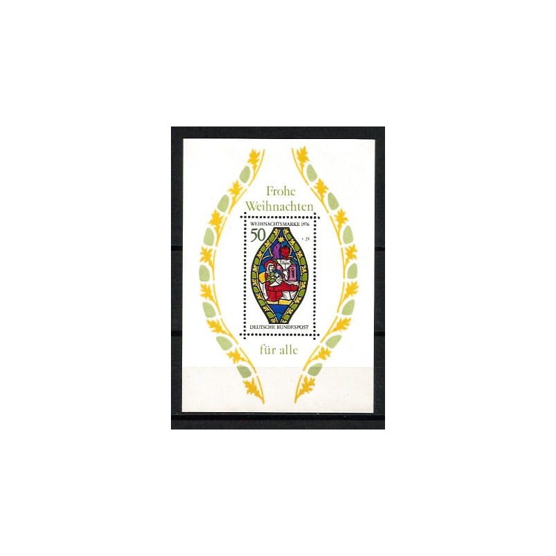 Niemcy 1976, Boże Narodzenie. Blok **