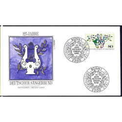 Niemcy 1987, Muzyka, śpiew, związek śpiewaczy. FDC