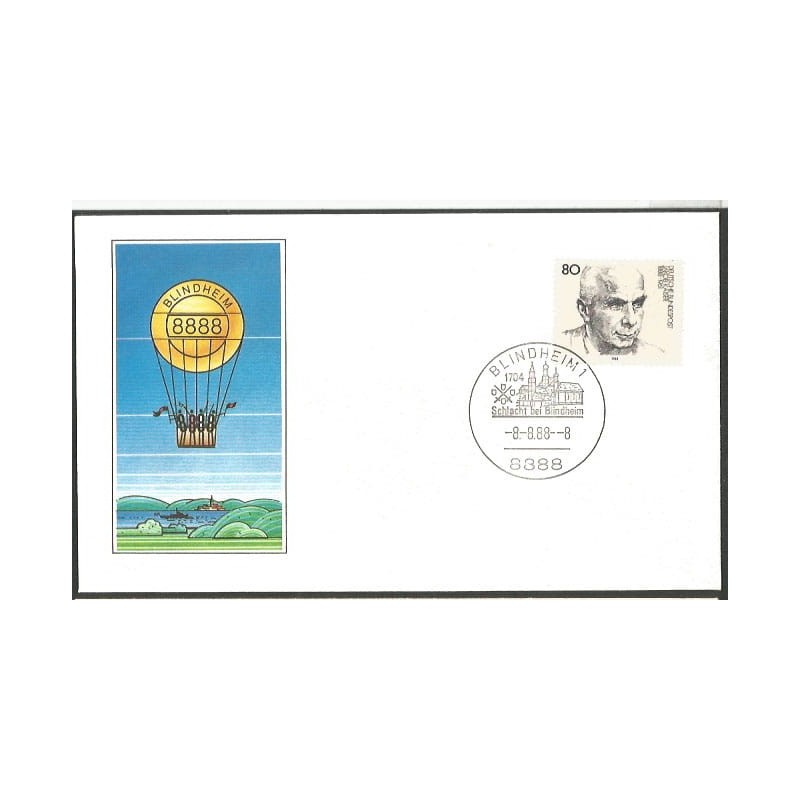 Niemcy 1988, Bitwa pod Blindheim 1704 r. Blindheim